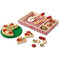 Los mejores  - Melissa &amp- Doug - Pizza de Madera (10167)